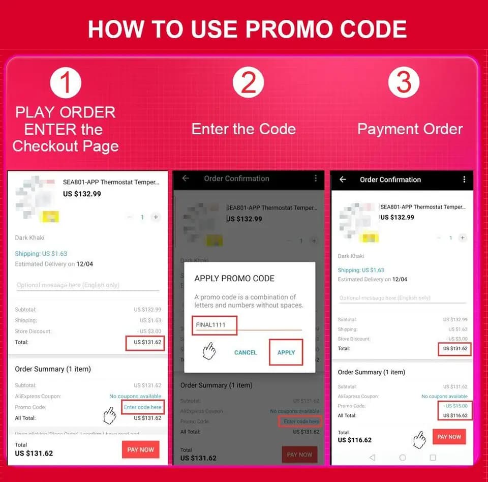 How to Apply AliExpress Discount Codes